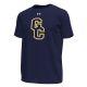 25 Under Armour Short Sleeve Tech Tee navy