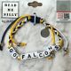 GO FALCONS WOVEN BRACELET