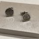 Engraved Cufflinks (silver plate)