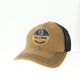 Legacy Mesh Trucker Hat with Patch (khaki/blue)