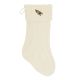 Knit Holiday Stocking WHT