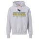 Class of 2028  gray Hoodie by MV Sport