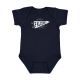 Infant Short Sleeved Body Suit (navy blue)