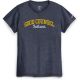 L2 W SS CLASSIC TEE HEATHER NAVY