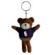 Plush Bear on a Key Clip