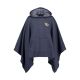 Sweatshirt Poncho with Hood (navy)